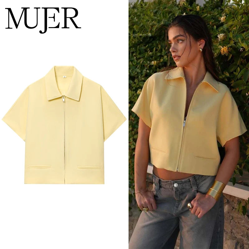 Inès Cropped Jacket